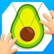 Paper Fold app icon - Puzzle category