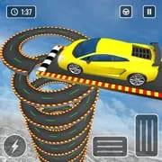 Impossible Car Stunt Game 3D app icon - Strategy category