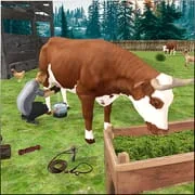Farm Animal Simulator Farming app icon - Strategy category