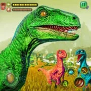 Real Dino game: Dinosaur Games app icon - Simulation category
