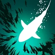 Shoal of fish app icon - Simulation category