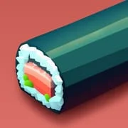 Sushi Roll 3D - Cooking ASMR app icon - Simulation category