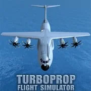 Turboprop Flight Simulator app icon - Simulation category