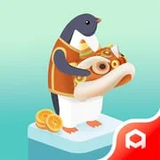 Penguin Isle app icon - Simulation category