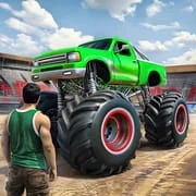 Monster Truck Demolition Derby app icon - Simulation category