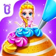 Little Panda: Sweet Bakery app icon - Educational category