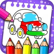 Coloring & Learn app icon - Educational category