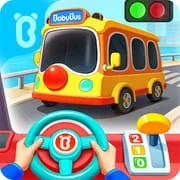 Baby Panda's School Bus app icon - Educational category