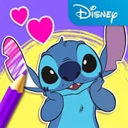 Disney Coloring World app icon - Educational category