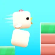 Square Bird - Flappy Chicken app icon - Casual category