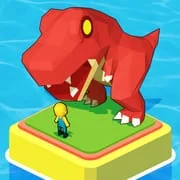 Dino Tycoon - 3D Building Game app icon - Casual category