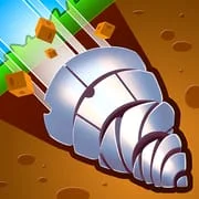 Ground Digger: Lava Hole Drill app icon - Casual category