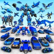 Police Tiger Robot Car Game 3d app icon - Adventure category