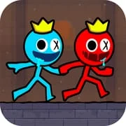 Red and Blue Stick: Animation app icon - Adventure category