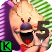Ice Scream 5 Friends: Mike app icon - Adventure category