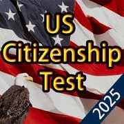 US Citizenship Test 2024 app icon - Education category