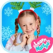 Learn Like Nastya: Kids Games app icon - Education category