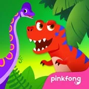 Pinkfong Dino World: Kids Game app icon - Education category