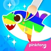 Baby Shark Coloring Book: Kids app icon - Education category