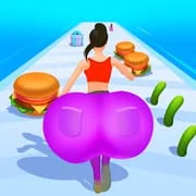 Crazy Diner - Running Game app icon - Simulation category