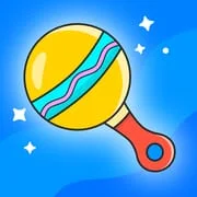 Baby Rattle: Giggles & Lullaby app icon - Parenting category