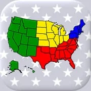 50 US States - American Quiz app icon - Trivia category
