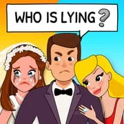 Who is? Brain Teaser & Riddles app icon - Trivia category
