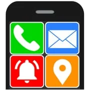 Senior Safety Phone - Big Icon app icon - Medical category