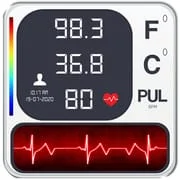 Body Temperature Thermometer app icon - Medical category