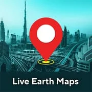 GPS, Earth Maps & Navigation app icon - Maps & Navigation category