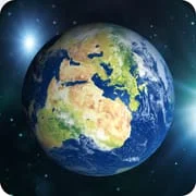 Earth Map Satellite icon