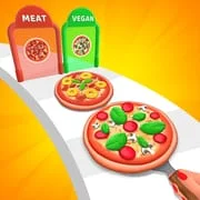 I Want Pizza app icon - Action category