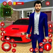 Virtual Single Dad Simulator app icon - Role Playing category