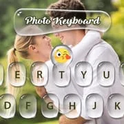 Photo Keyboard themes, Font app icon - Communication category