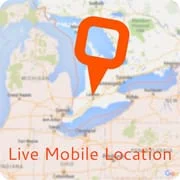 Live Location, GPS Coordinates app icon - Communication category