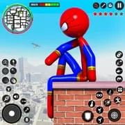 Spider Hero Man: Stickman Game app icon - Role Playing category