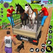 Wild Animals Transport Truck app icon - Role Playing category