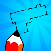 Draw Hero 3D: Draw Your Weapon app icon - Puzzle category