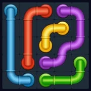 Line Puzzle: Pipe Art app icon - Puzzle category
