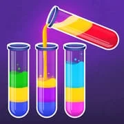 Color Water Sort Woody Puzzle app icon - Puzzle category