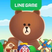 LINE BROWN FARM app icon - Simulation category