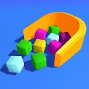 Collect Cubes - ASMR Puzzle app icon - Casual category