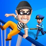 Thief and Run 3D app icon - Casual category