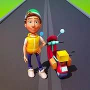 Paper Boy Race: Running game app icon - Arcade category