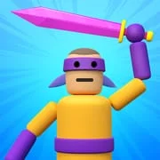 Ragdoll ninja: Imposter hero app icon - Arcade category