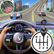 City Driving School Car Games app icon - Racing category