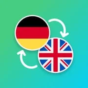 German - English Translator app icon - Education category