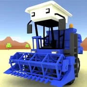 Blocky Farm Racing & Simulator app icon - Racing category
