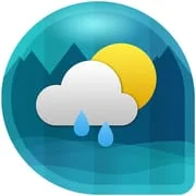 Weather & Clock Widget app icon - Weather category