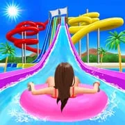 Uphill Rush Water Park Racing app icon - Racing category